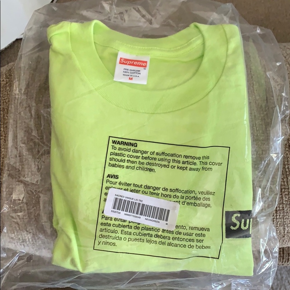 Supreme s2020 Scared Unique L/S